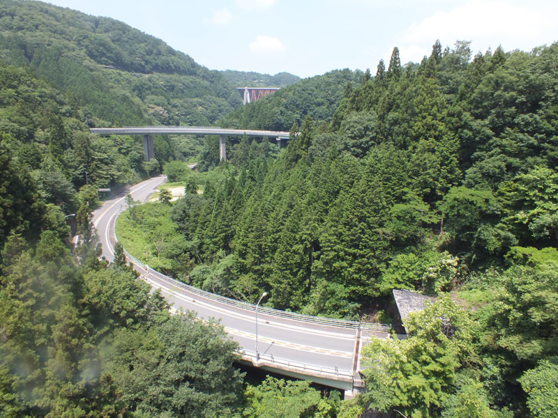 日本一のループ橋